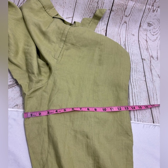 JM Collection Olive Embellished Blouse - Picture 12 of 12